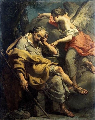 Gaetano Gandolfi (1734-1902) - Le rêve de Joseph, 1790, collection privée.