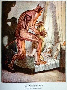 Der Peitschen-Teufel [Le fouet du diable] par Plantokow. 