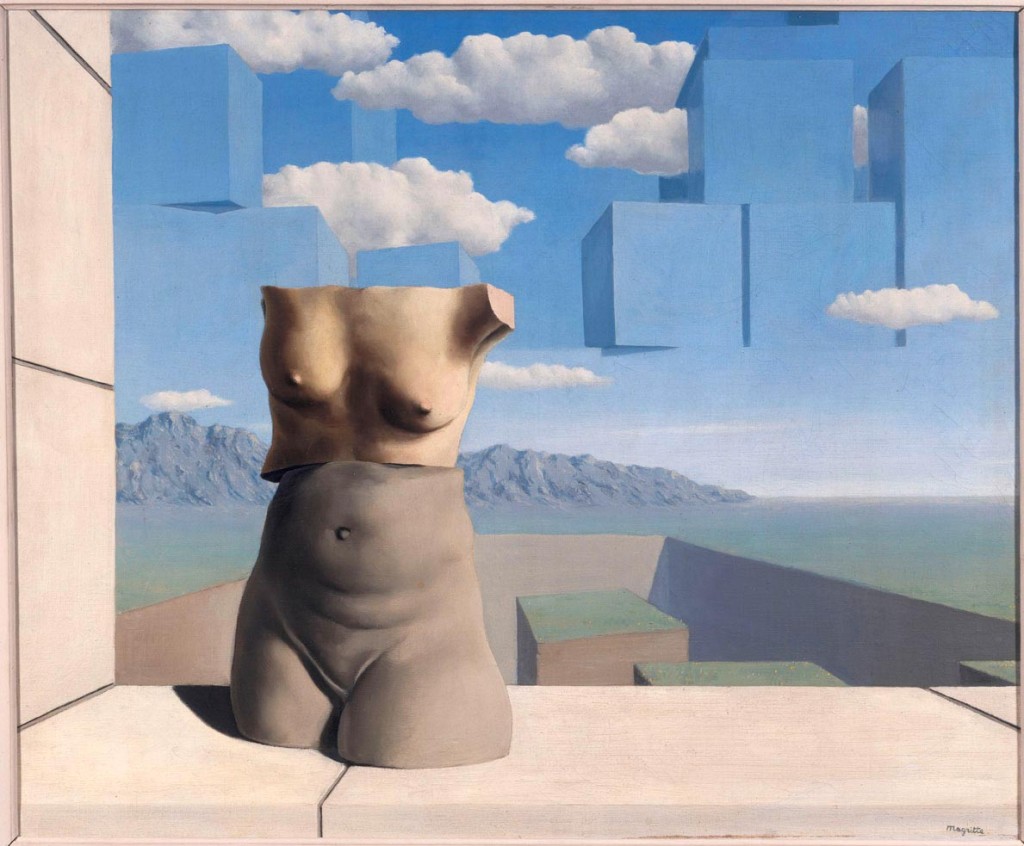 René Magritte (1898-1967). - Les Marches de l'été, 1948-1949. 