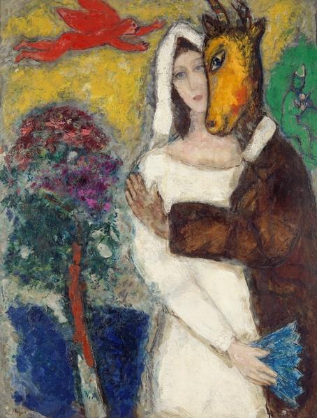 Marc Chagall [né Moïche Zakharovitch Chagalov] (1887-1985).