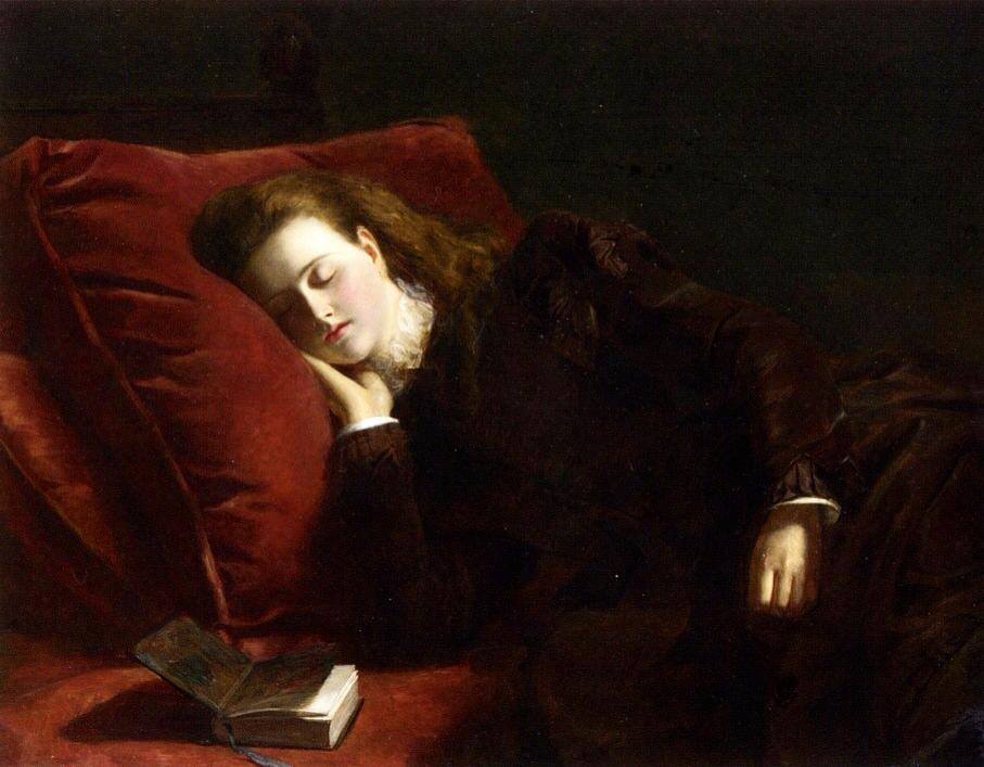 William Powell (1892-1984) -  Sleep (1872).