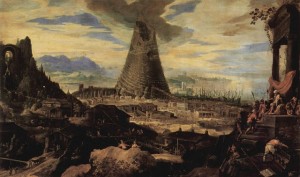  Lodewyk Toeput [1550 - 1604 (?)] - Tour de Babel. 