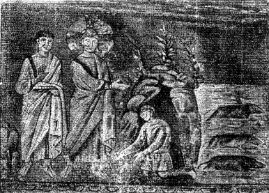Image d'une possédée démoniaque hystérique. Extrait de :  J.-M. Charcot et Paul Richer,  Les Démoniaques dans l'art  (Paris- Adrien Delahaye  et Emile Lecrosnier, 1887), p. 4.