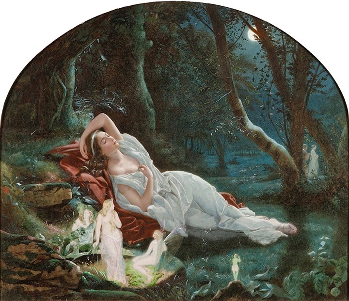 John Simmons (1823-1876). Les fées. 