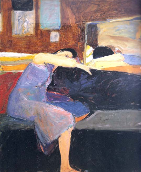  Richard Diebenkorn (1922-1993. Sleeping Woman (1961).