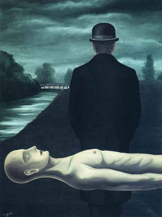 Rene Magritte (1898-1967). Les rêveries du promeneur solitaire. (1926).