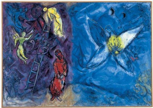 Marc Chagall (1887-1985) Le rêve, 1924, Musée d’art moderne de Paris.