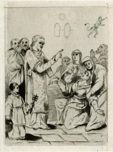 Exorcisme de Madeleine Bavent, une jeune nonne possédée à  Louviers.
