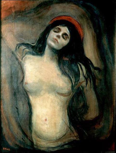 Edvard Munch (1863-1944) - Madonna.