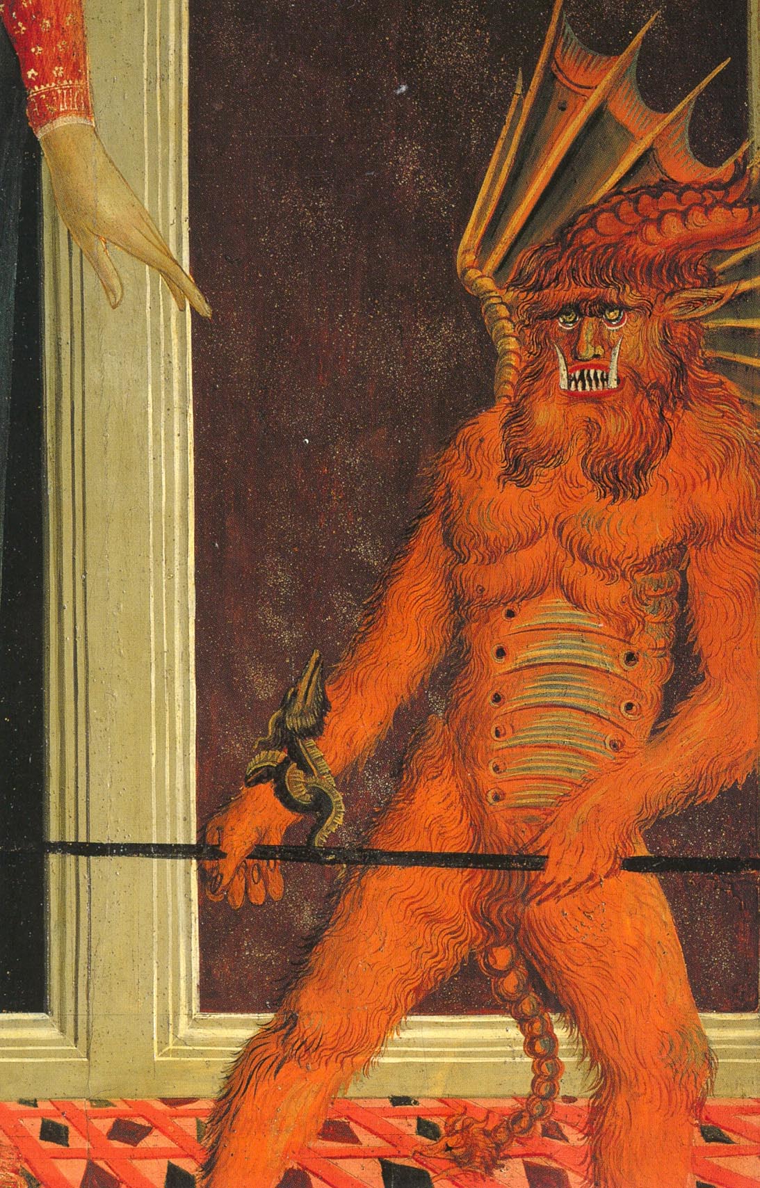 Картина черта. Доменико демон. Изображение дьявола в живописи.