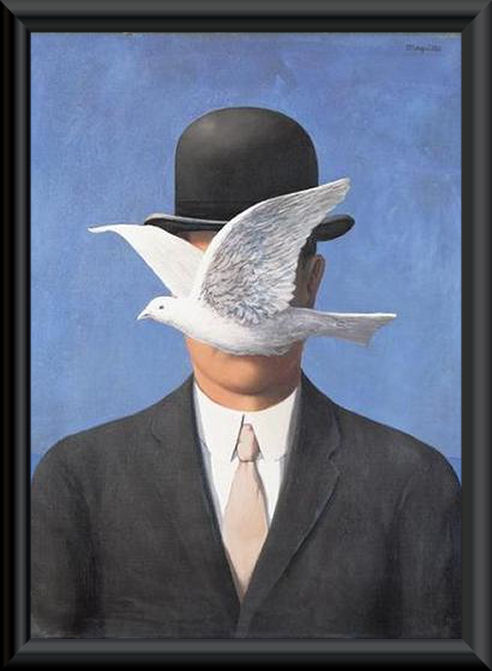 La langue de l'inconscient René Magritte (1898-1967).