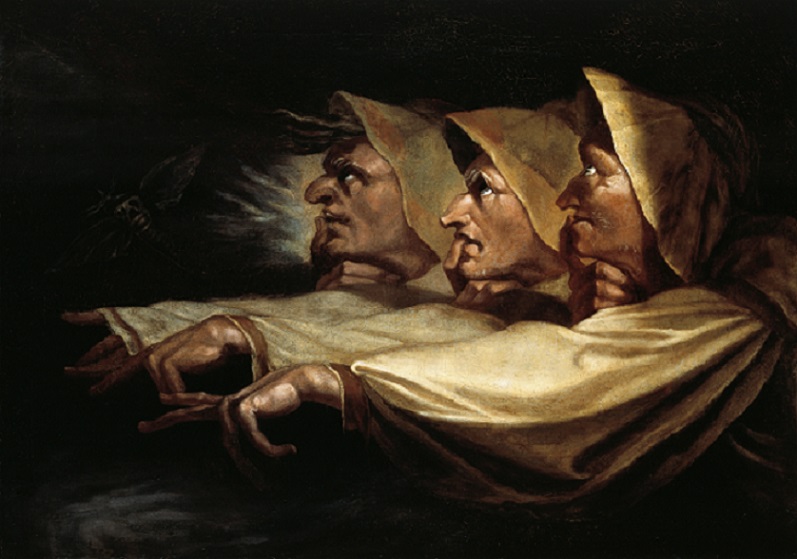 Johann Heinrich Füssli (1741-1825). - Les Trois Sorcières. 