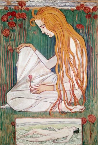 Ferdinand Hodler (1897-1903) Le rêve, 1900, Collection particulière. 